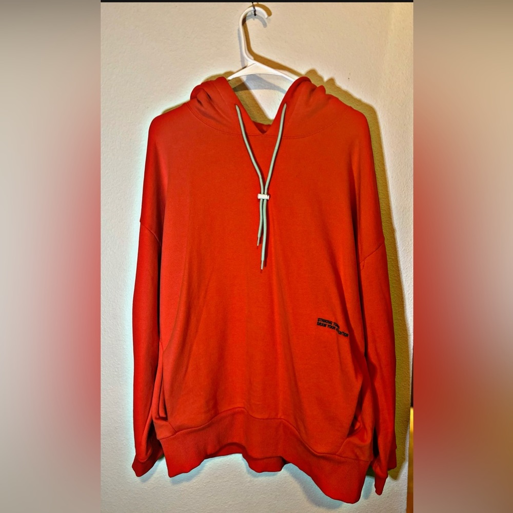 Zara Orange Hoodie, SZ L